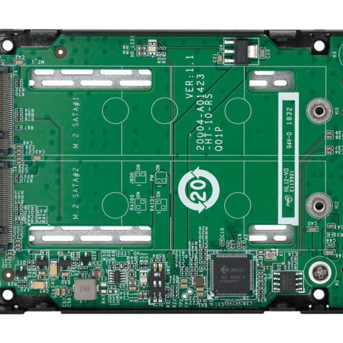 QNAP 2.5p SATA to dual M.2 2280 SATA drive adapter hardware RAID 0/1 JBOD Individual disk modes