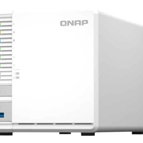 QNAP 3-Bay desktop NAS Intel Celeron N5105/N5095 quad-core 8Go onboard not expandable