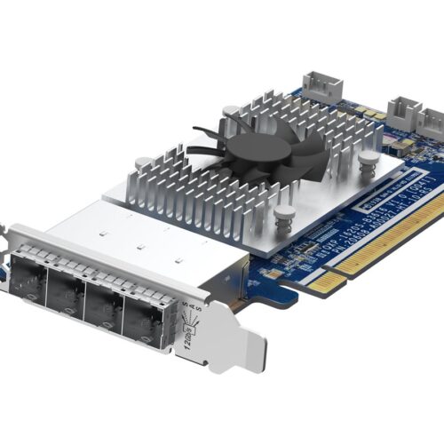QNAP 4-port miniSAS HD Host Bus Adapter Broadcom Mercator SAS3616W PCIe 3.0×16 for TL SAS JBOD series