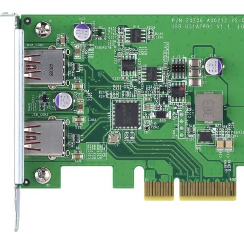 QNAP Dual-port USB3.2 Gen 2 PCIe expansion card