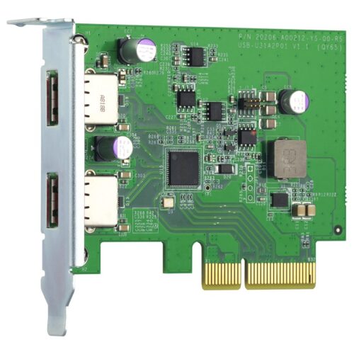 QNAP Dual-port USB3.2 Gen 2 PCIe expansion card