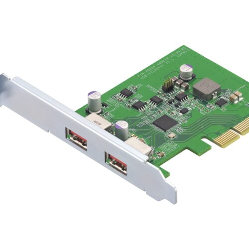 QNAP Dual-port USB3.2 Gen 2 PCIe expansion card