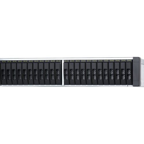 QNAP ES2486dc-2142IT-96G 24-Bay Enterprise ZFS NAS SAS 12G/6G Xeon D-2142IT 96Go RAM 7-LAN 4 SFP+ 3 RJ45 for Each Controller