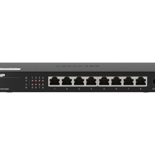 QNAP QSW-1108-8T 8 port 2.5Gbps auto negotiation 2.5G/1G/100M unmanaged switch