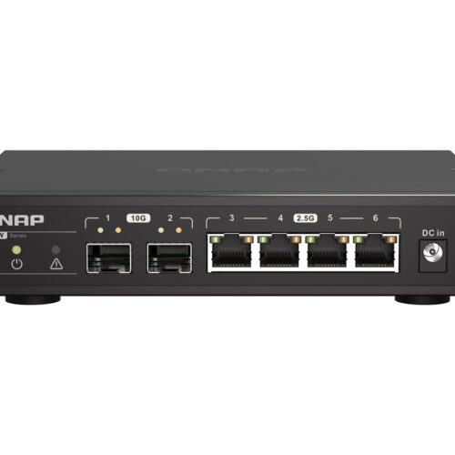 QNAP QSW-2104-2S 2ports 10GbE SFP+ 5ports 2.5GbE RJ45 unmanaged switch