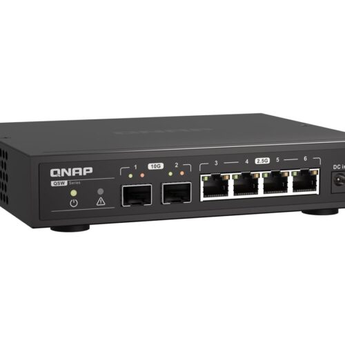 QNAP QSW-2104-2S 2ports 10GbE SFP+ 5ports 2.5GbE RJ45 unmanaged switch