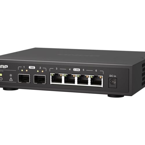 QNAP QSW-2104-2S 2ports 10GbE SFP+ 5ports 2.5GbE RJ45 unmanaged switch