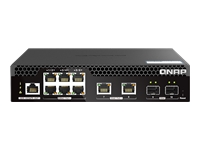 QNAP QSW-M2106P-2S2T 6 ports 2.5GbE RJ45 with PoE 802.3bt 90W