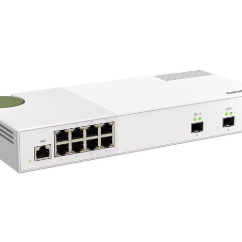 QNAP QSW-M2108-2S 8 port 2.5Gbps 2 port 10Gbps SFP+ web managed switch
