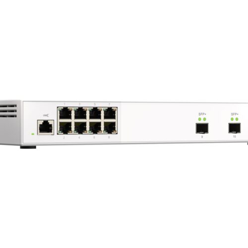 QNAP QSW-M2108-2S 8 port 2.5Gbps 2 port 10Gbps SFP+ web managed switch