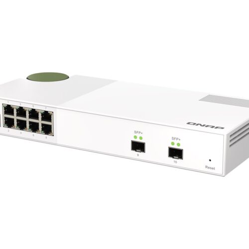 QNAP QSW-M2108-2S 8 port 2.5Gbps 2 port 10Gbps SFP+ web managed switch