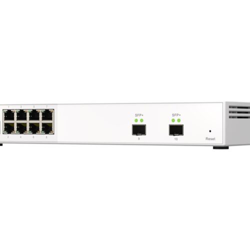 QNAP QSW-M2108-2S 8 port 2.5Gbps 2 port 10Gbps SFP+ web managed switch