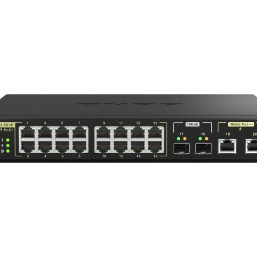 QNAP QSW-M2116P-2T2S 8port 2.5Gbps 2port 10Gbps SFP+ web managed switch