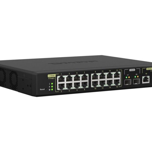 QNAP QSW-M2116P-2T2S 8port 2.5Gbps 2port 10Gbps SFP+ web managed switch