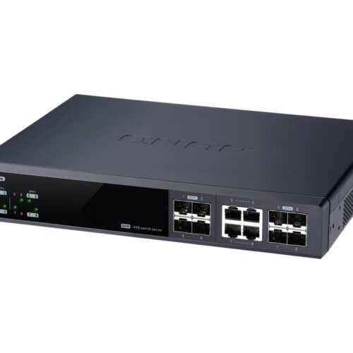 QNAP QSW-M804-4C Managed Switch 8 port of 10GbE port speed 4 port SFP+ 4 port SFP+/ NBASE-T
