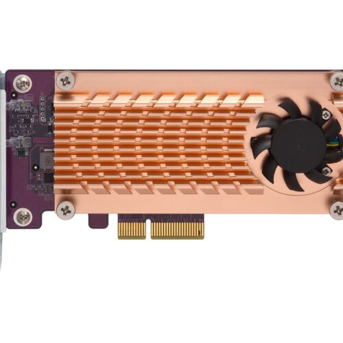QNAP Quad M.2 PCIe SSD expansion card for x73 TS-x77 TVS-x82 TS-x80U TS-x80U-SAS TS-1685 TS-x85U