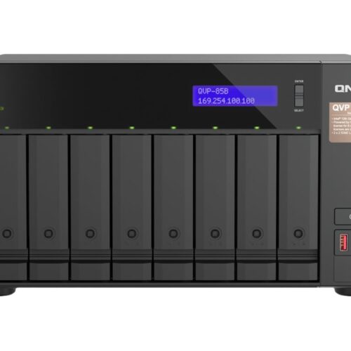 QNAP QVP-85B Surveillance NAS Intel Core i5-12400 6-core/12-thread Processor