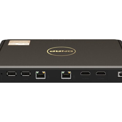QNAP TBS-464-8G Intel Celeron N5105/N5095 quad-core 1.5GHz processor burst up to 2.9GHz 8Go DDR4 RAM