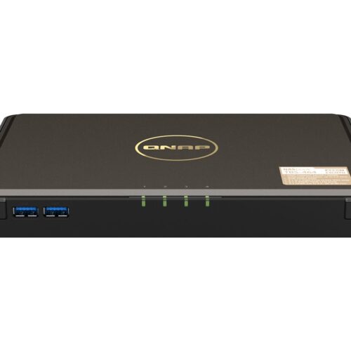 QNAP TBS-464-8G Intel Celeron N5105/N5095 quad-core 1.5GHz processor burst up to 2.9GHz 8Go DDR4 RAM