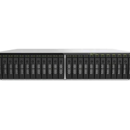 QNAP TDS-h2489FU-R2-4314-1T 24-Bay NAS 2xIntel Xeon Silver 4314 1To RDIMM ECC DDR4 RAM 1200W Power Supply