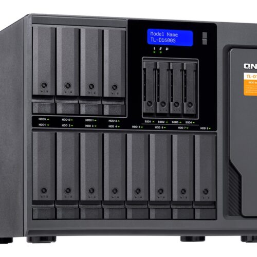 QNAP TL-D1600S 16-bay desktop SATA JBOD expansion unit