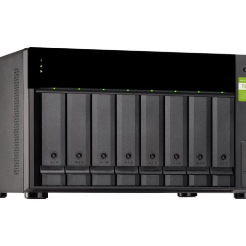 QNAP TL-D800C 8-bay desktop USB-C 3.1 Gen2 10Gbps JBOD expansion unit
