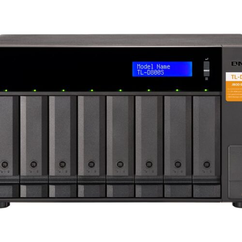 QNAP TL-D800S 8-bay desktop SATA JBOD expansion unit