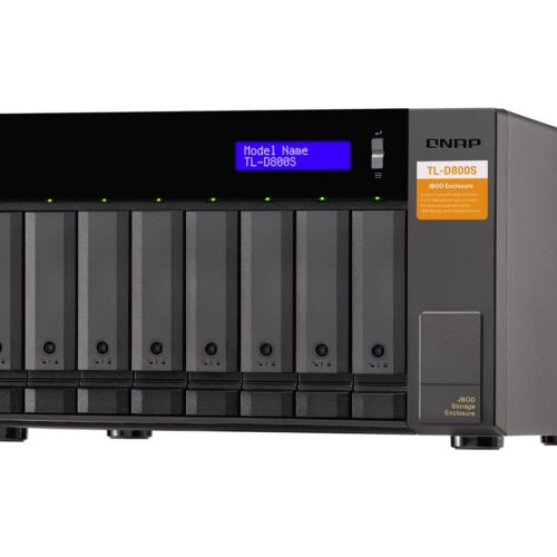 QNAP TL-D800S 8-bay desktop SATA JBOD expansion unit