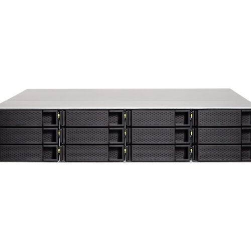 QNAP TL-R1200C-RP 12-bay 2U rackmount USB-C 3.1 Gen2 10Gbps JBOD expansion unit