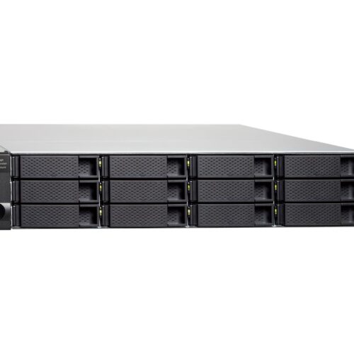 QNAP TL-R1200C-RP 12-bay 2U rackmount USB-C 3.1 Gen2 10Gbps JBOD expansion unit