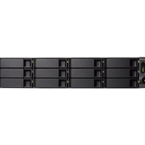 QNAP TL-R1200C-RP 12-bay 2U rackmount USB-C 3.1 Gen2 10Gbps JBOD expansion unit