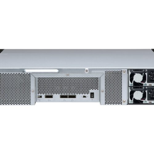 QNAP TL-R1200S-RP 12-bay 2U rackmount SATA JBOD expansion unit redundant PSU