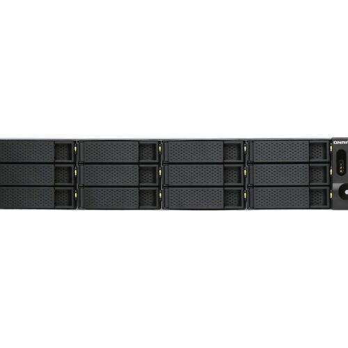 QNAP TL-R1200S-RP 12-bay 2U rackmount SATA JBOD expansion unit redundant PSU