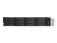 QNAP TL-R1200S-RP 12-bay 2U rackmount SATA JBOD expansion unit redundant PSU
