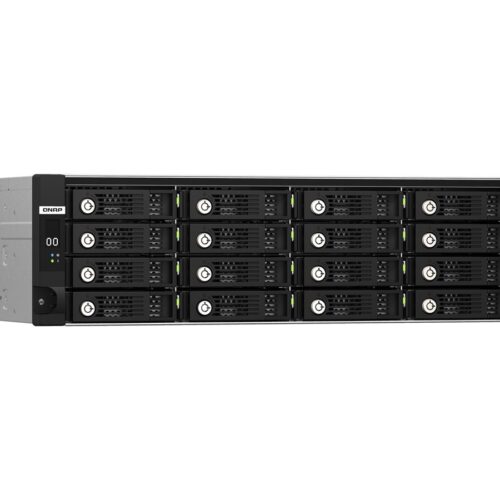 QNAP TL-R1620Sdc 16-bay 3U rackmount SAS 12Gbps JBOD expansion enclosure with SAS expander 12Gbps SAS/SATA 6Gbps drives