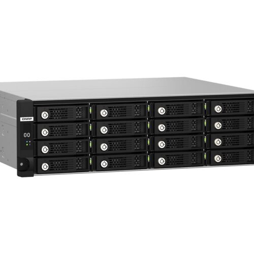 QNAP TL-R1620Sdc 16-bay 3U rackmount SAS 12Gbps JBOD expansion enclosure with SAS expander 12Gbps SAS/SATA 6Gbps drives