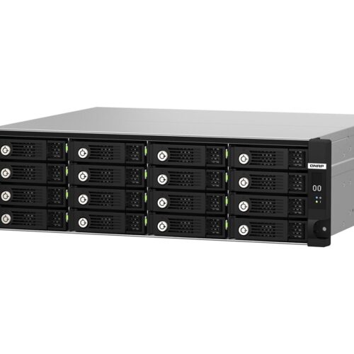 QNAP TL-R1620Sdc 16-bay 3U rackmount SAS 12Gbps JBOD expansion enclosure with SAS expander 12Gbps SAS/SATA 6Gbps drives