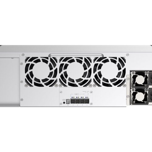 QNAP TL-R1620SEP-RP 16-bay 3U rackmount SAS 12Gbps JBOD expansion enclosure with SAS expander 12Gbps & SAS/SATA 6Gbps drives