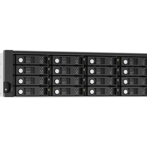 QNAP TL-R1620SEP-RP 16-bay 3U rackmount SAS 12Gbps JBOD expansion enclosure with SAS expander 12Gbps & SAS/SATA 6Gbps drives