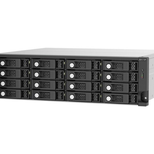 QNAP TL-R1620SEP-RP 16-bay 3U rackmount SAS 12Gbps JBOD expansion enclosure with SAS expander 12Gbps & SAS/SATA 6Gbps drives