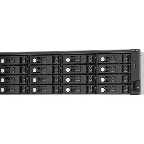 QNAP TL-R1620SEP-RP 16-bay 3U rackmount SAS 12Gbps JBOD expansion enclosure with SAS expander 12Gbps & SAS/SATA 6Gbps drives