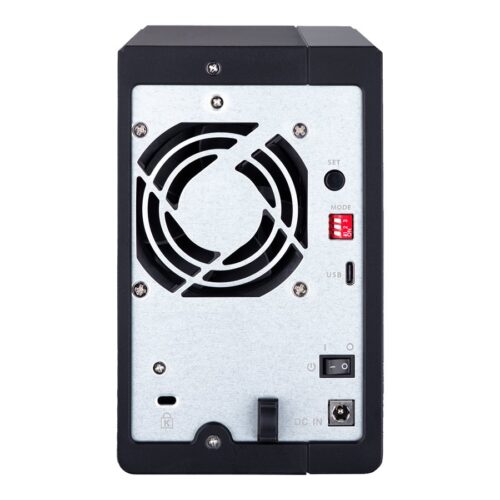 QNAP TR-002 2 Bay USB Type-C Direct Attached Storage with Hardware RAID