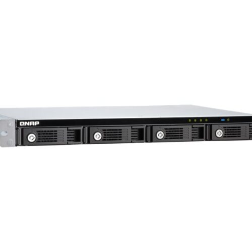 QNAP TR-004U 4-bay Rackmount 1U 12 short-depth rackmount 3.5p SATA HDD USB 3.0 type-C hardware RAID external enclosure
