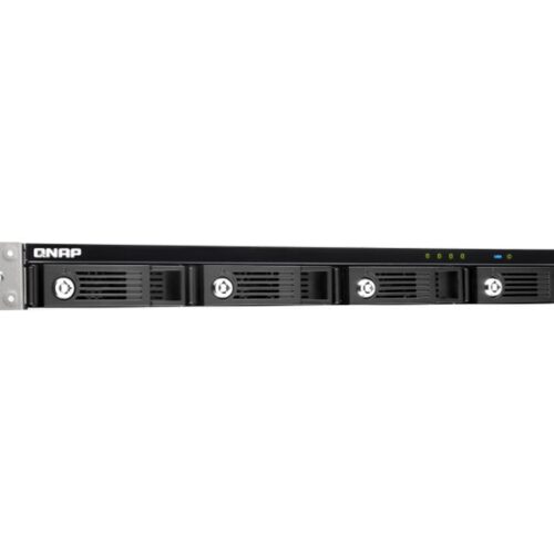 QNAP TR-004U 4-bay Rackmount 1U 12 short-depth rackmount 3.5p SATA HDD USB 3.0 type-C hardware RAID external enclosure