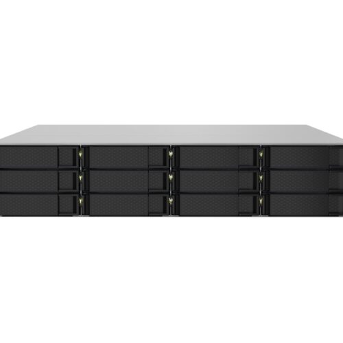 QNAP TS-1232PXU-RP-4G 12-Bay rackmount NAS AL324 4Go DDR4 UDIMM RAM SATA 6Gb/s 2x 10GbE SFP+ 2x 2.5GbE 1x PCIe Gen2 x2 slot 250W
