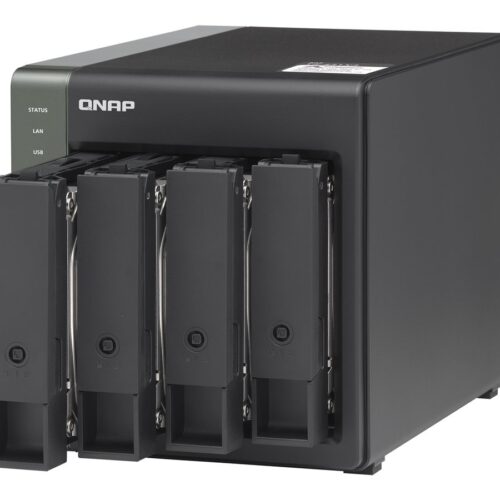 QNAP TS-431X3-4G 4-Bay NAS AL314 4Go DDR3L SODIMM RAM SATA 6Gb/s 1x 10GbE SFP+ LAN 1×2.5GbE + 1xGbE LAN