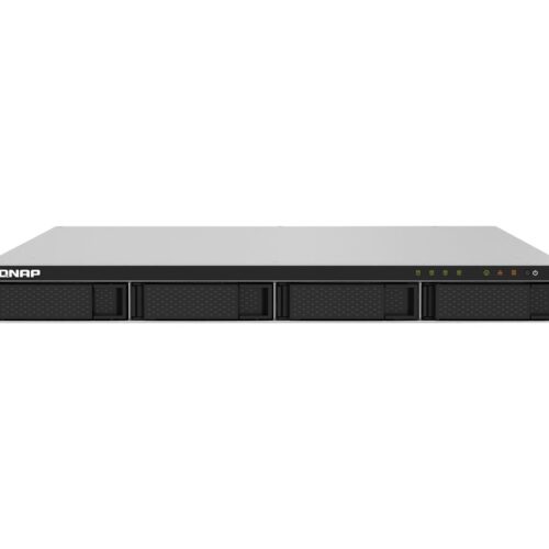 QNAP TS-432PXU-2G 4-Bay AL324 quad-core 1.7GHz rackmount NAS with 250W PSU 2Go DDR4 UDIMM RAM SATA 6Gb/s