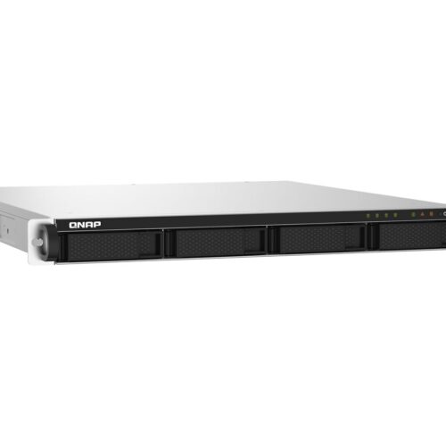 QNAP TS-432PXU-RP-2G 4-Bay rackmount NAS AL324 2Go DDR4 UDIMM RAM SATA 6Gb/s 2x 10GbE SFP+ 2x 2.5GbE 1x PCIe Gen2 x2 slot 250W