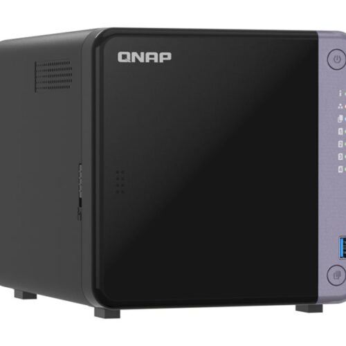 QNAP TS-432X-4G 4-bay NAS AL524 2.0GHz Quad Core 4Go DDR4 SODIMM Max. 16Go 10GbE SFP+