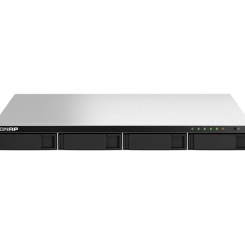QNAP TS-464U-8G 1U 4-Bay rackmount NAS Intel Celeron N5105/N5095 quad-core 8Go RAM